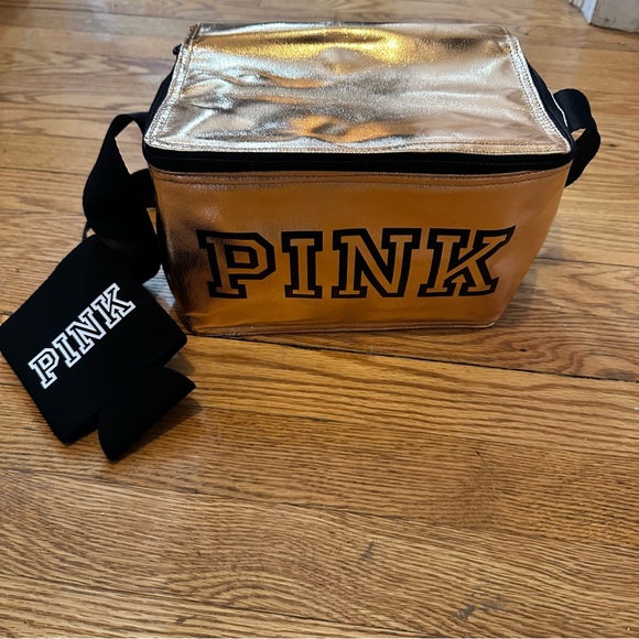 Victoria's Secret Handbags - Victoria’s Secret PINK cooler & koozie - brand new with tags!